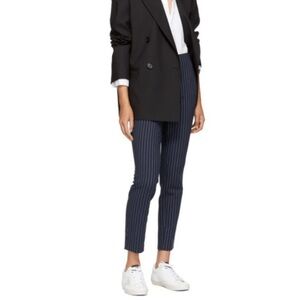 Rag & Bone Simone Pant Navy White Stripe Size 4 EUC